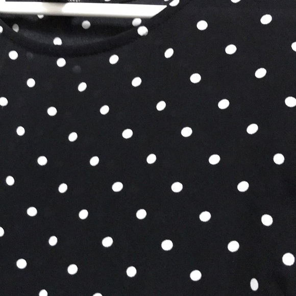 Polka Dot Sheer Top Size medium Forever 21 - Picture 2 of 5